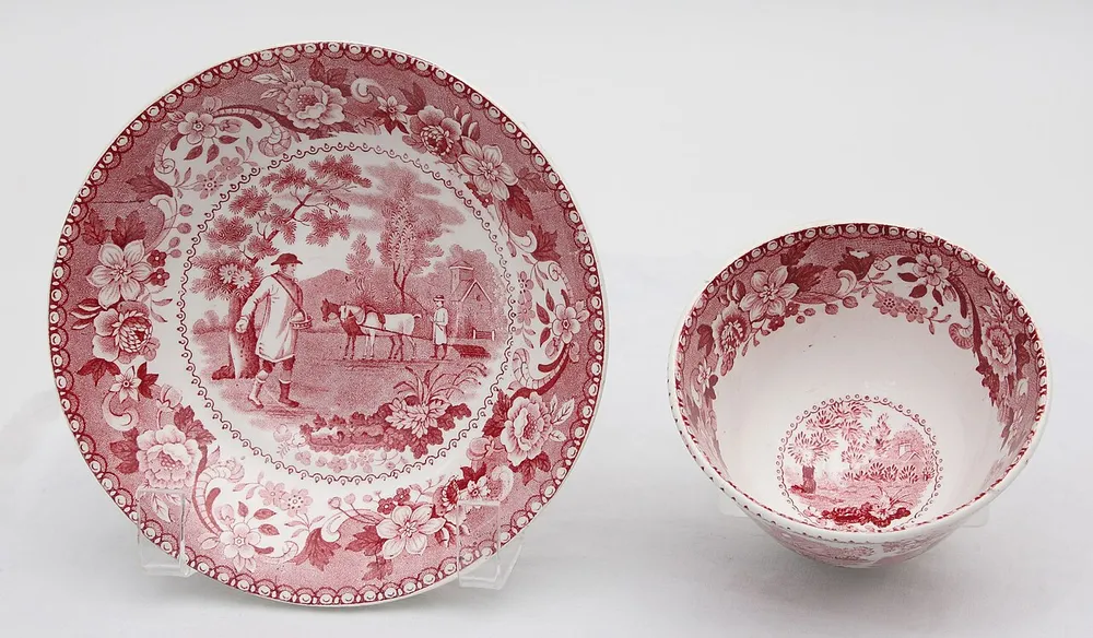 Photo of a similar item: Lenox Vintage Jewel Teacup and Saucer