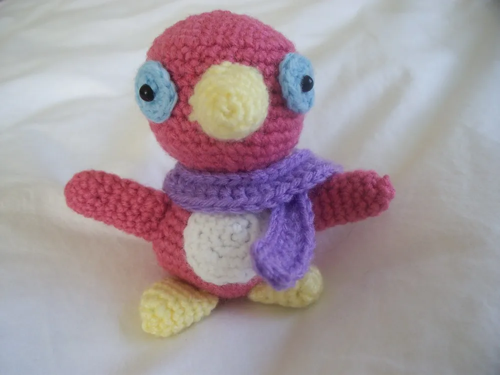 Photo of a similar item: The Woobles Beginner Crochet Kit, Pierre the Penguin
