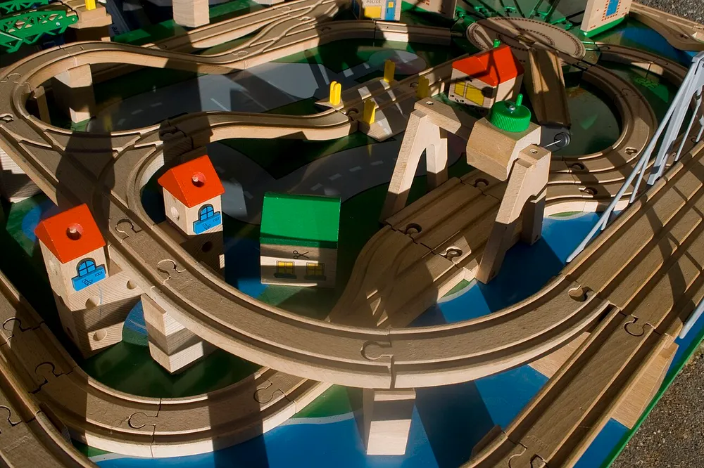 Photo of a similar item: BRIO My First Railway Battery Train Set