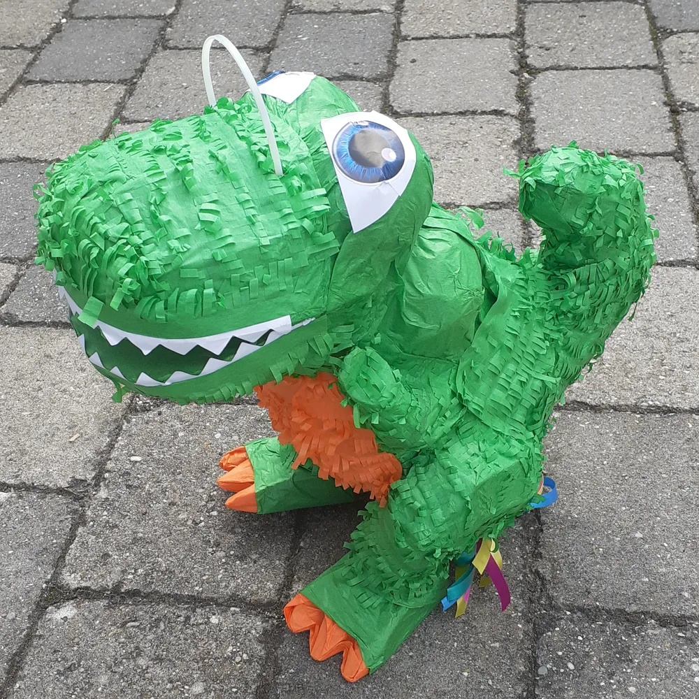 Photo of a similar item: The Woobles Beginner Crochet Kit, Fred the Dinosaur